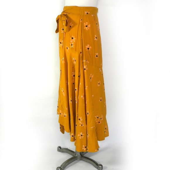 Faithfull the Brand Kamares Midi Skirt Botany Prin - Picture 5 of 13